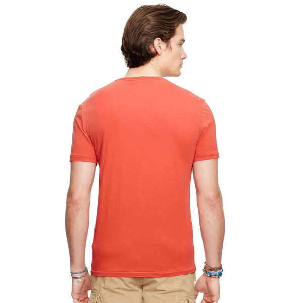 Torch Red Custom-Fit Graphic T-Shirt Polo Ralph Lauren 2