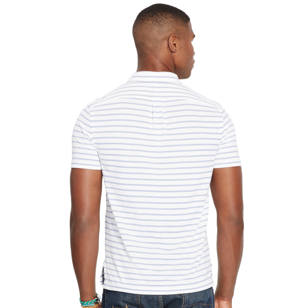White/Indigo Sky Hampton Shirt Polo Ralph Lauren 2