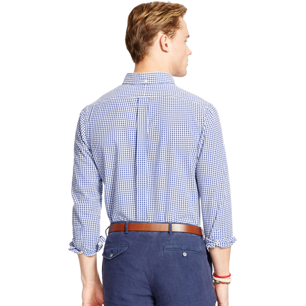 Rugby Royal/White Classic Fit Cotton Shirt Polo Ralph Lauren 2