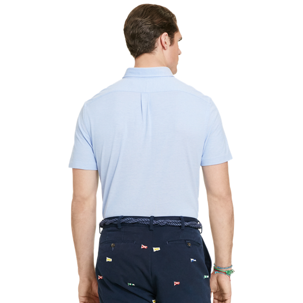 Harbor Island Blue/White Hampton Classic Fit Shirt Big & Tall 2