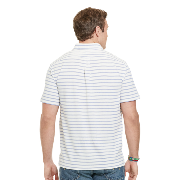 White/Indigo Sky Hampton Classic Fit Shirt Big & Tall 2