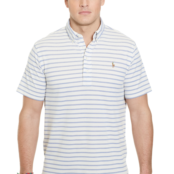 White/Indigo Sky Hampton Classic Fit Shirt Big & Tall 3