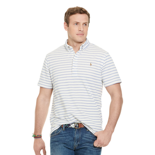White/Indigo Sky Hampton Classic Fit Shirt Big & Tall 1