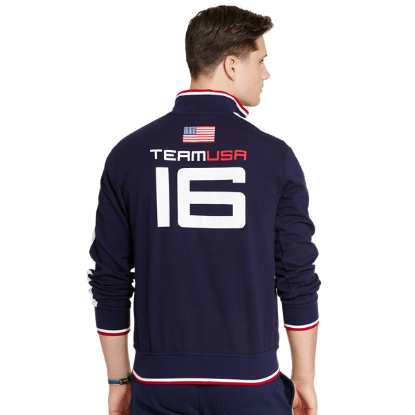 French Navy Team USA Track Jacket Polo Ralph Lauren 2