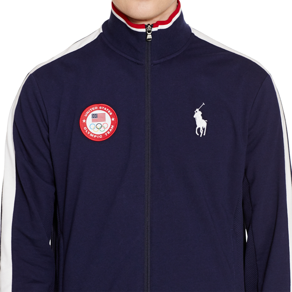French Navy Team USA Track Jacket Polo Ralph Lauren 3