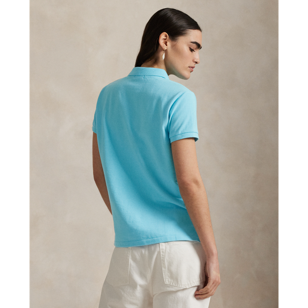 Turquoise Nova The Iconic Classic Fit Mesh Polo Shirt Polo Ralph Lauren 5