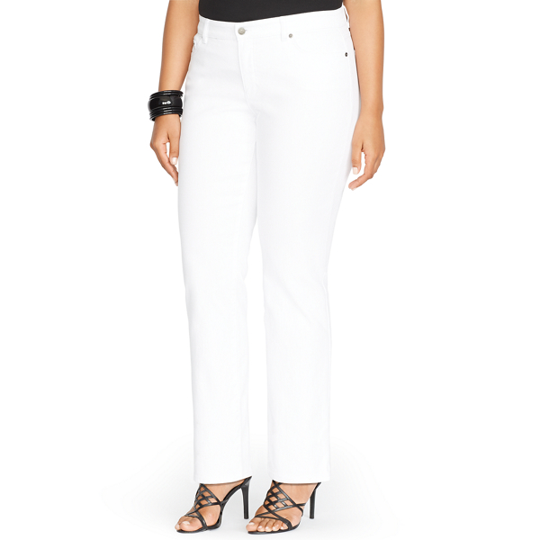 Ralph lauren modern straight curvy jeans best sale