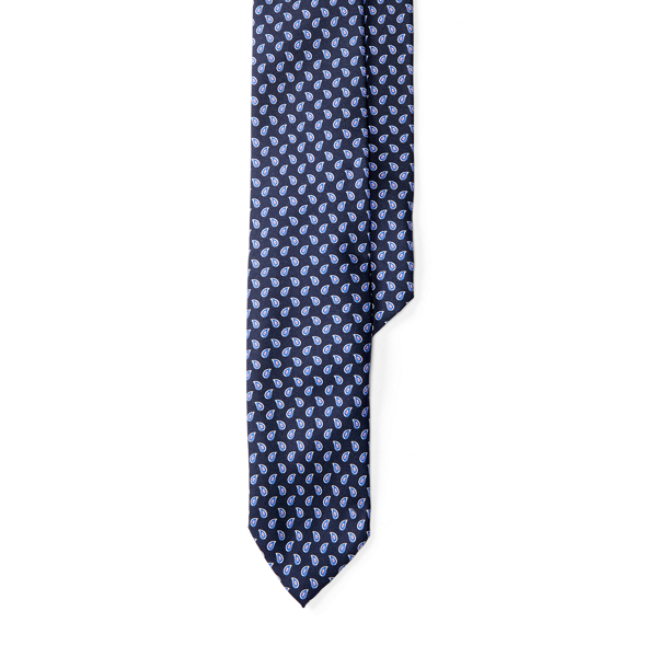 Navy Neat Silk Tie Polo Ralph Lauren 1