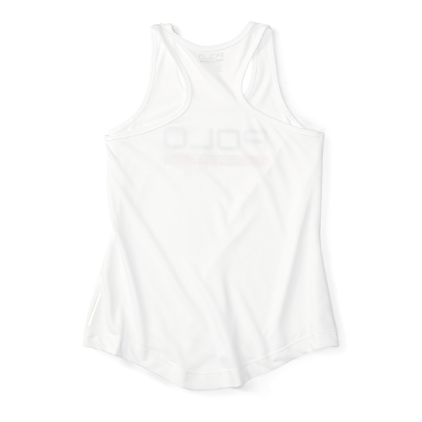 Pure White Drapey Jersey Tank Top Girls 7-16 2