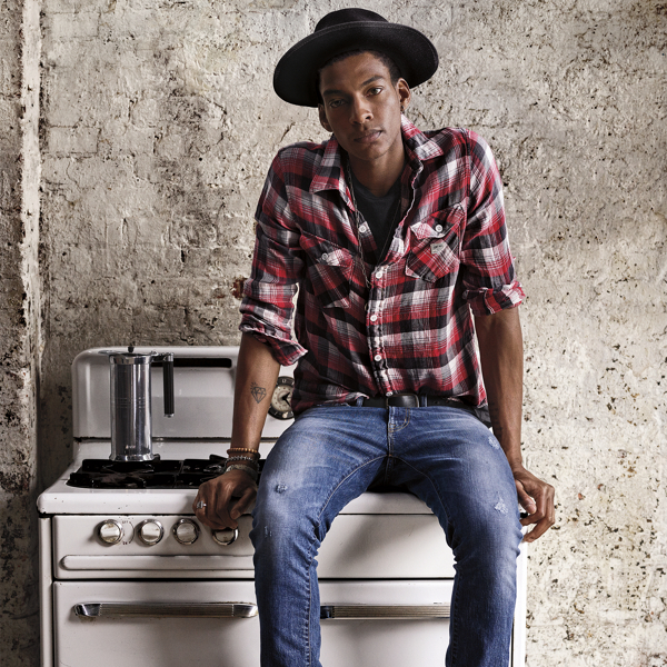 Roy Plaid Cotton Twill Workshirt Polo Denim & Supply 4
