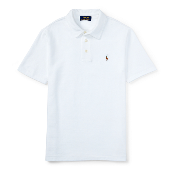 White Hampton Knit Oxford Shirt Boys 8-20 1