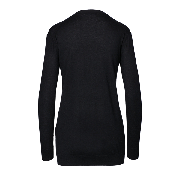 Black Cashmere V-Neck Cardigan Ralph Lauren Collection 2