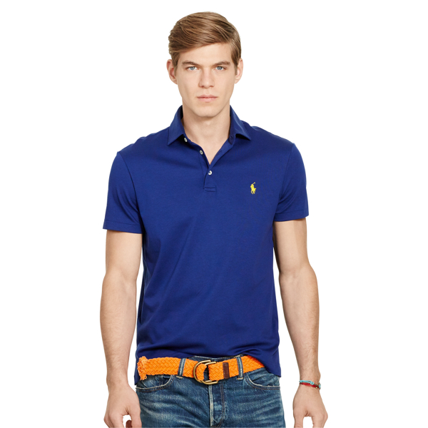 Pima Soft Touch Polo Shirt for Men Ralph Lauren BE