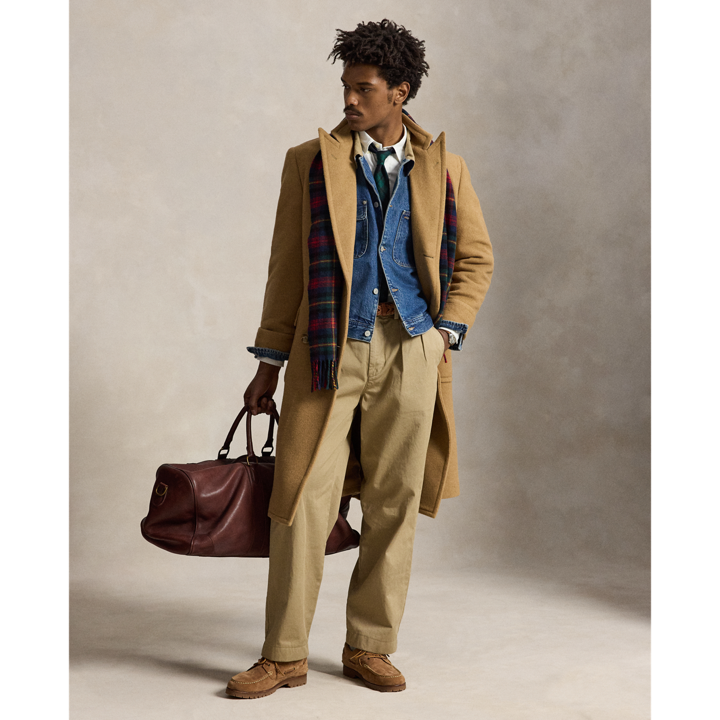 Мужское пальто Ralph Lauren The Camel-Hair Polo Coat, цвет: Верблюжий — фото 7