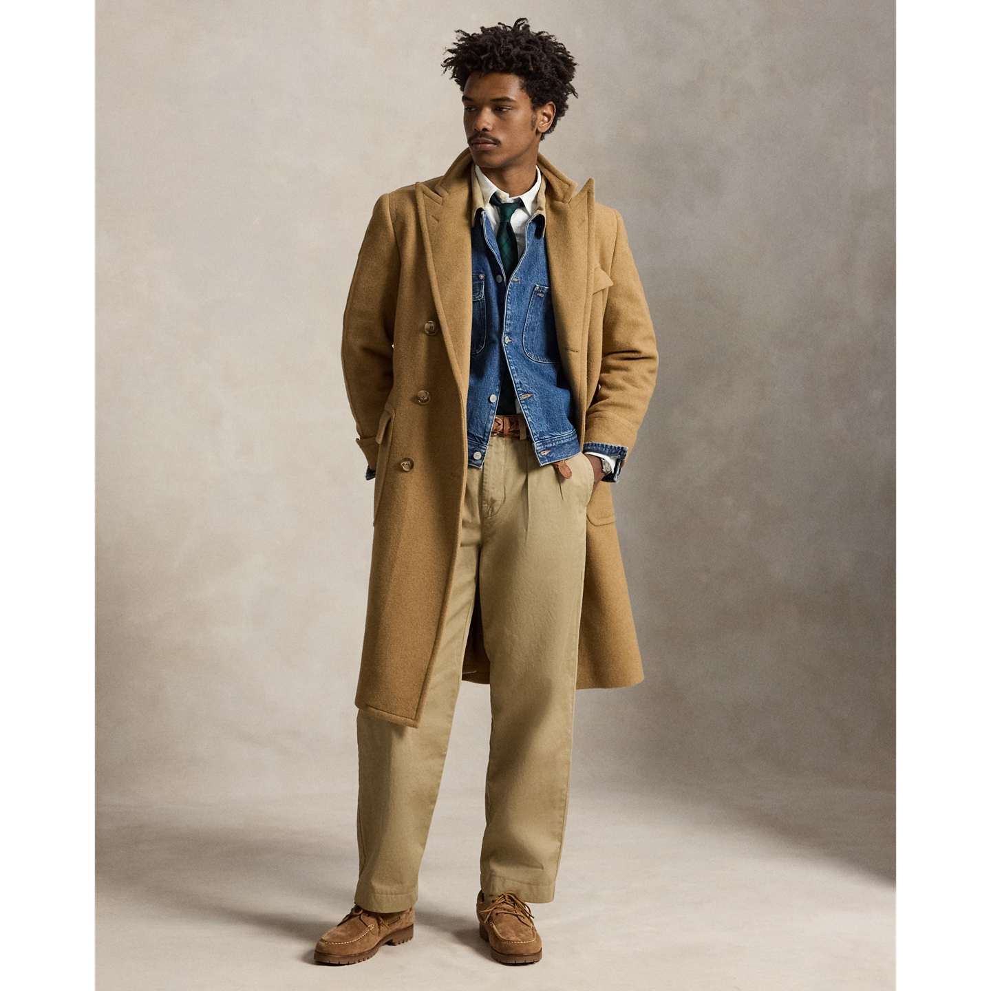 Мужское пальто Ralph Lauren The Camel-Hair Polo Coat, цвет: Верблюжий — фото 6