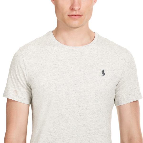 Lawrence Grey Heather Custom Slim Fit Cotton Tshirt Polo Ralph Lauren 3