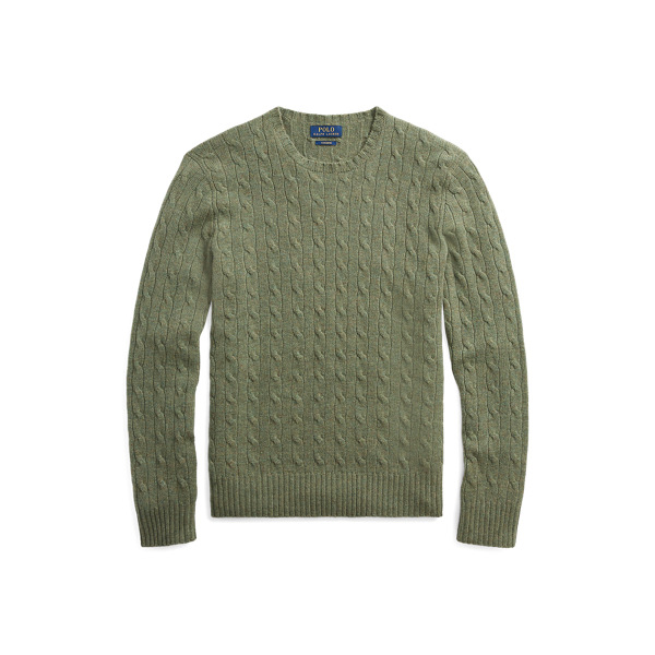 Pull en cachemire torsad&eacute; Polo Ralph Lauren en 1