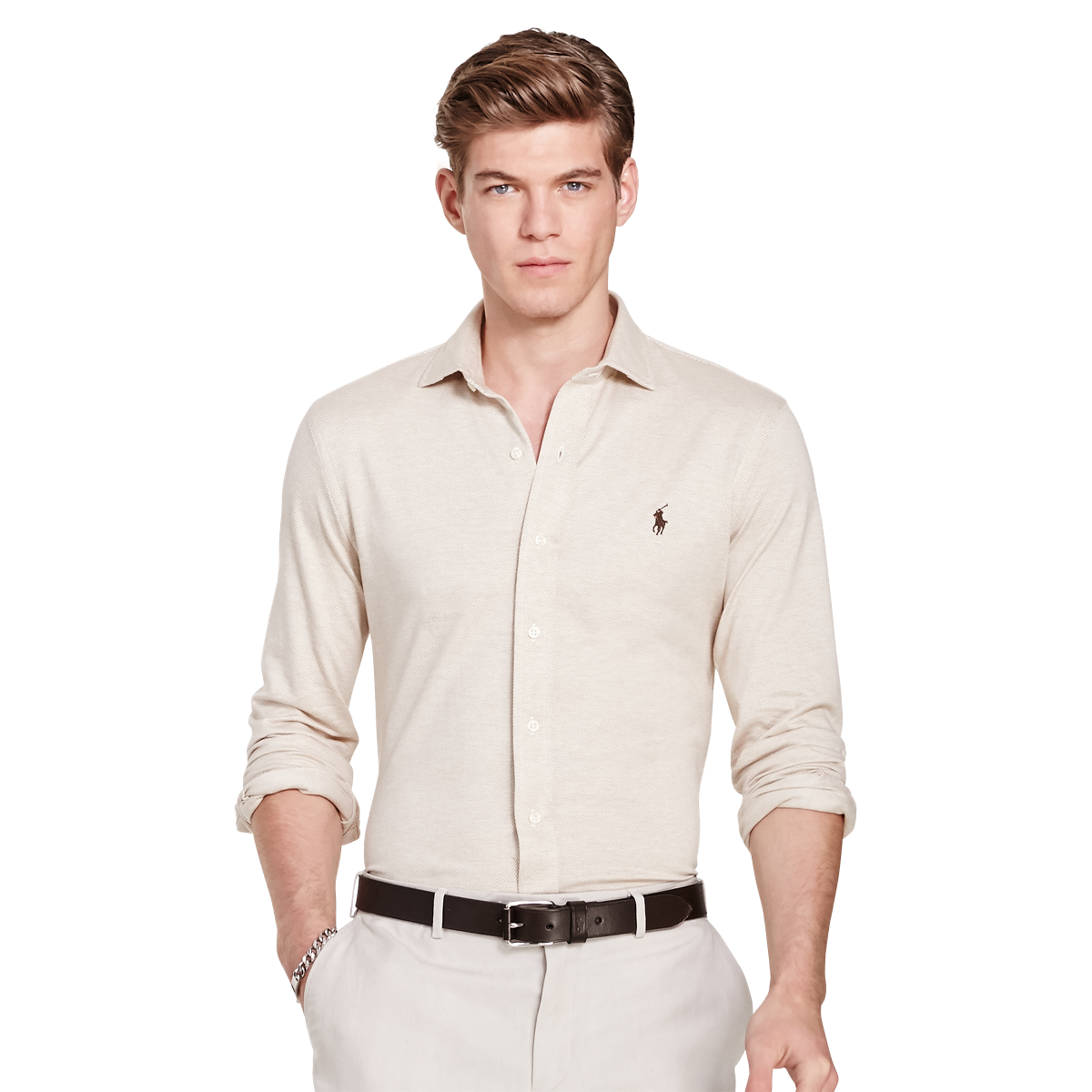 Classic Fit Knit Dress Shirt