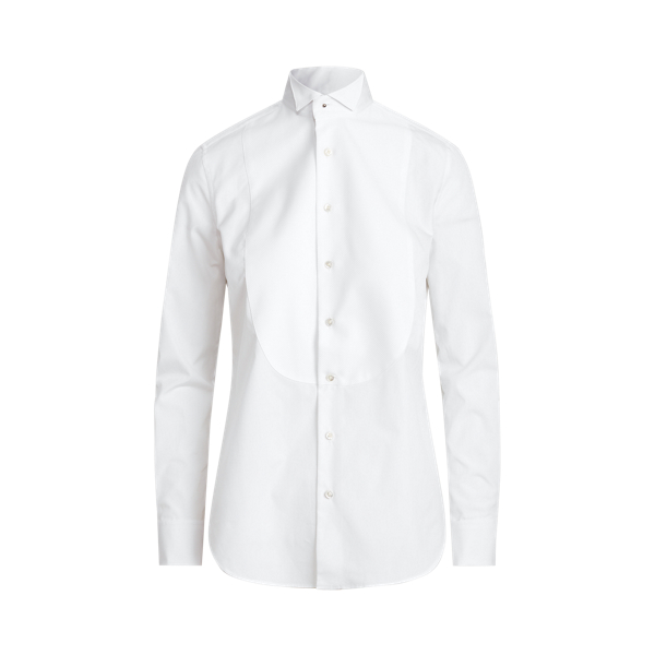 Cotton Broadcloth Tuxedo Shirt