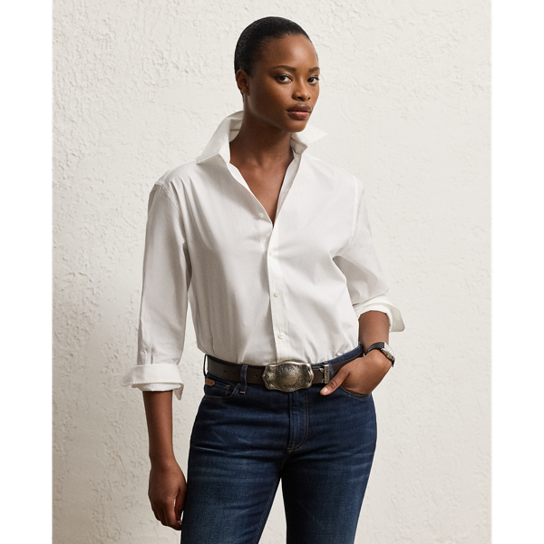 Ralph lauren button down shirt women's online