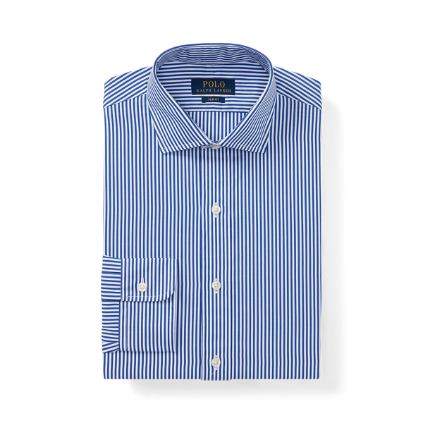 Slim Fit Striped Broadcloth Shirt Polo Ralph Lauren 1