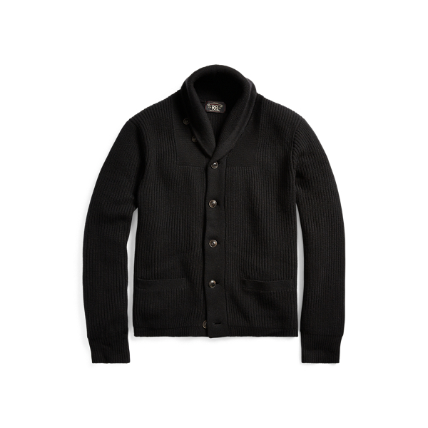 Cashmere Shawl-Collar Cardigan RRL 1