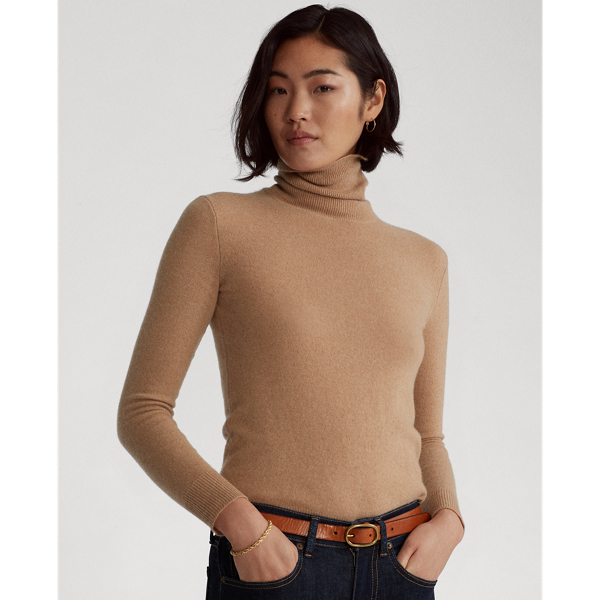 Slim Fit Cashmere Turtleneck Sweater