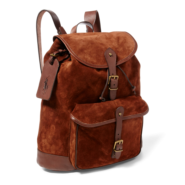 【POLO RALPH LAUREN】Suede Bellport Backpack バックパック Bellport Suede Backpack for Women | Ralph Lauren® PA