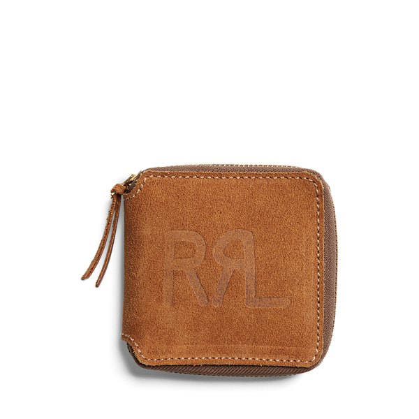 Roughout Leather Zip Wallet | Wallets & Money Clips Bags & Leather