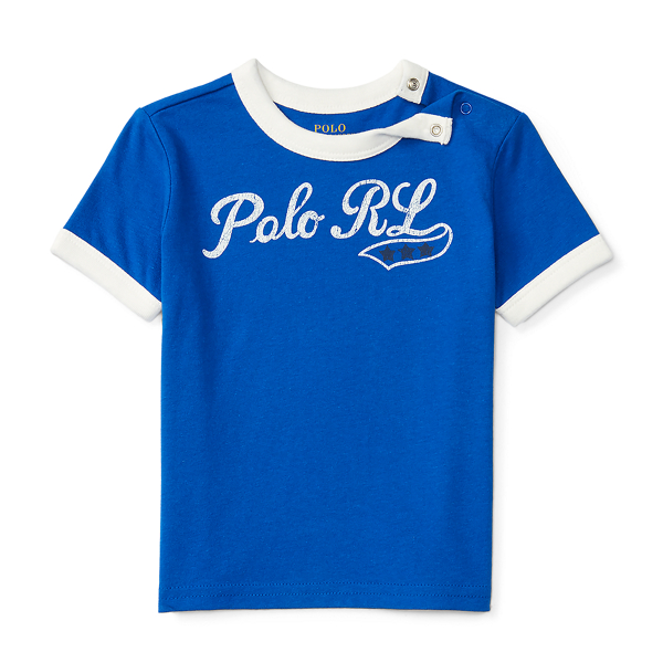 Sapphire Star Cotton Graphic Ringer Tee Baby Boy 1