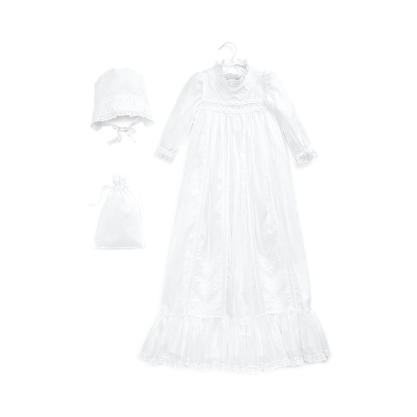 Organza Christening 3-Piece Set