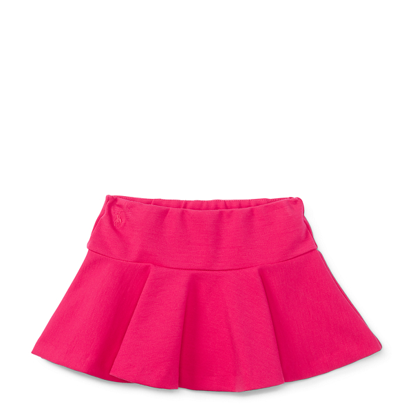 Sport Pink Flared Ponte Skirt Baby Girl 1