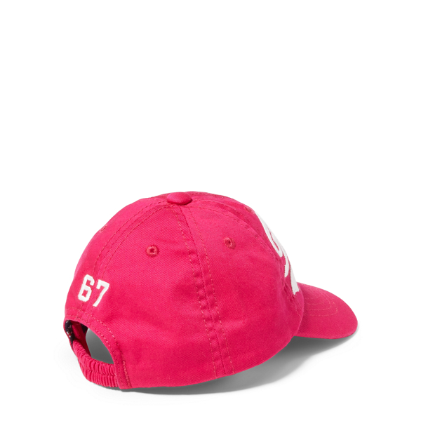 Sport Pink Polo Cotton Chino Baseball Cap Baby Girl 2