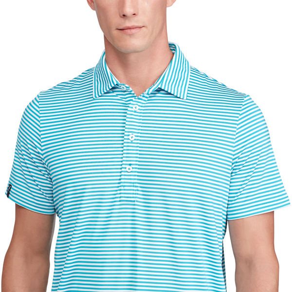 Navy/Sapphire/White/Blaze Active-Fit Performance Polo RLX Golf 3