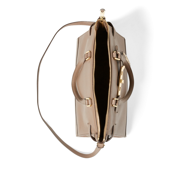 Darwin Tumbled Leather Satchel