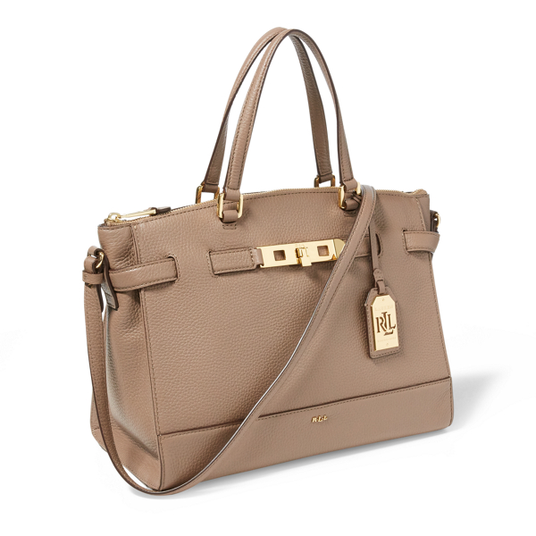 Darwin Tumbled Leather Satchel