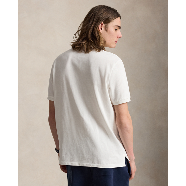 Classic-Fit Mesh Polo Shirt Polo Ralph Lauren in Wei&szlig; 5