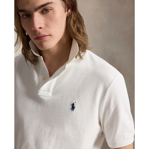 Classic-Fit Mesh Polo Shirt Polo Ralph Lauren in Wei&szlig; 6