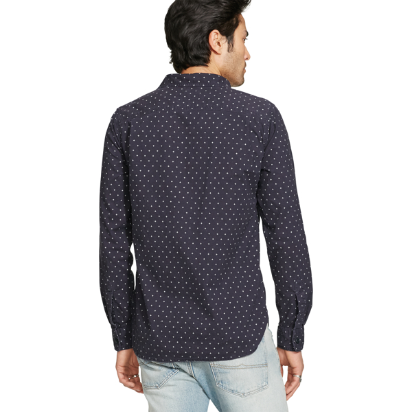 Forte Print Printed Slub Cotton Workshirt Polo Denim & Supply 2