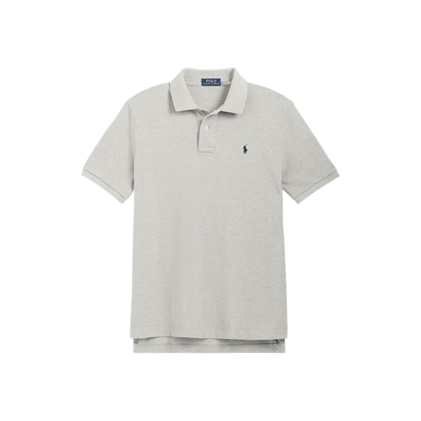 Stretch-Piqu&eacute;-Polo im Slim-Fit Polo Ralph Lauren in Andover meliert 2