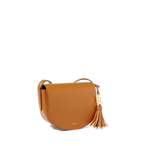 Leather Mini Caley Saddle Bag | The Fall Update WOMEN | Ralph Lauren