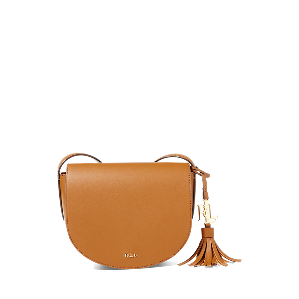 Leather Mini Caley Saddle Bag | The Fall Update WOMEN | Ralph Lauren