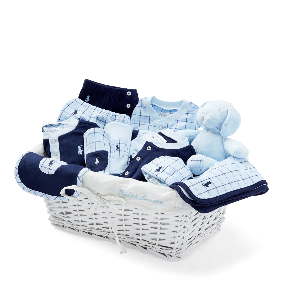 Plaid 12 Piece Gift Basket Outfits Gift Sets Baby Ralph Lauren