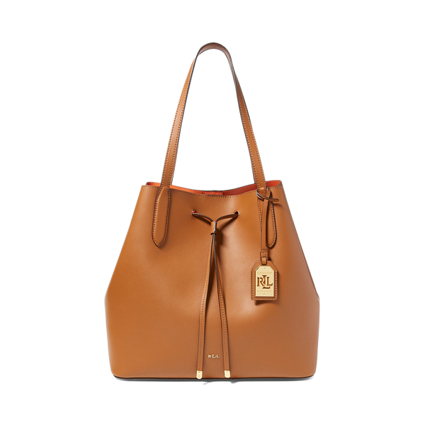 Leather Diana Drawstring Tote
