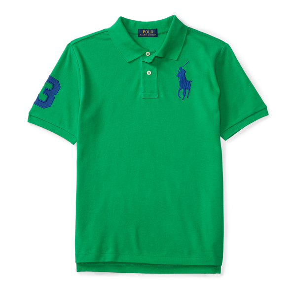 Stem Cotton Mesh Polo Shirt Boys 8-20 1