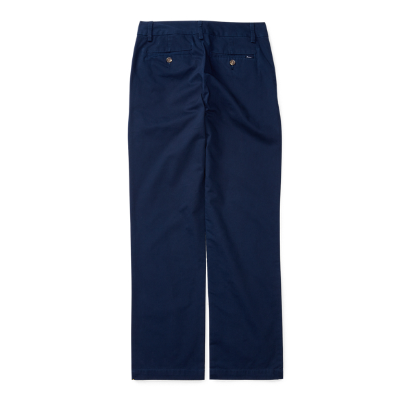 True Navy Slim-Fit Cotton Twill Pant Boys 2-7 2