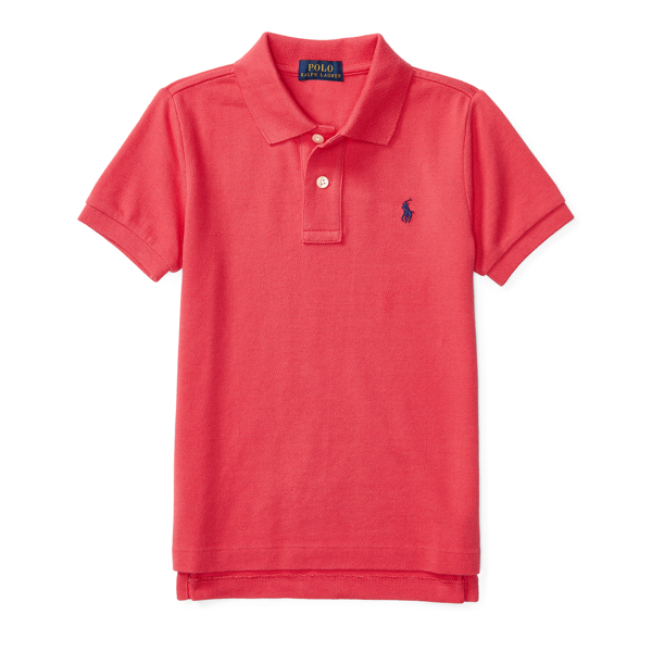 Cotton Mesh Polo Shirt Boys 2-7 1