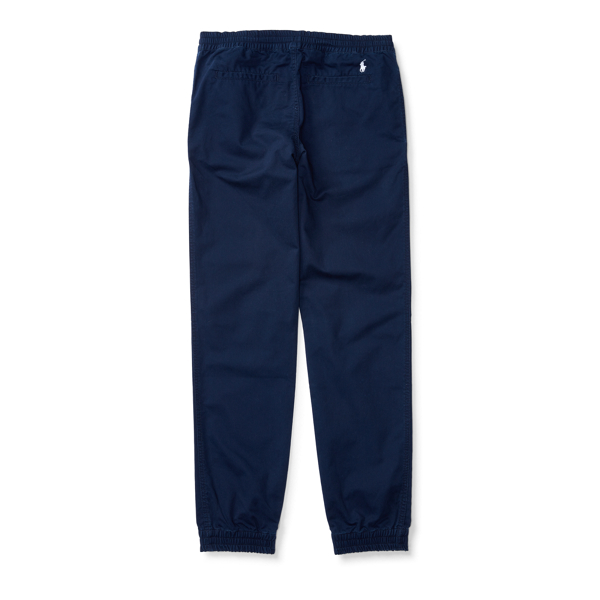 True Navy Cotton Twill Jogger Boys 2-7 2