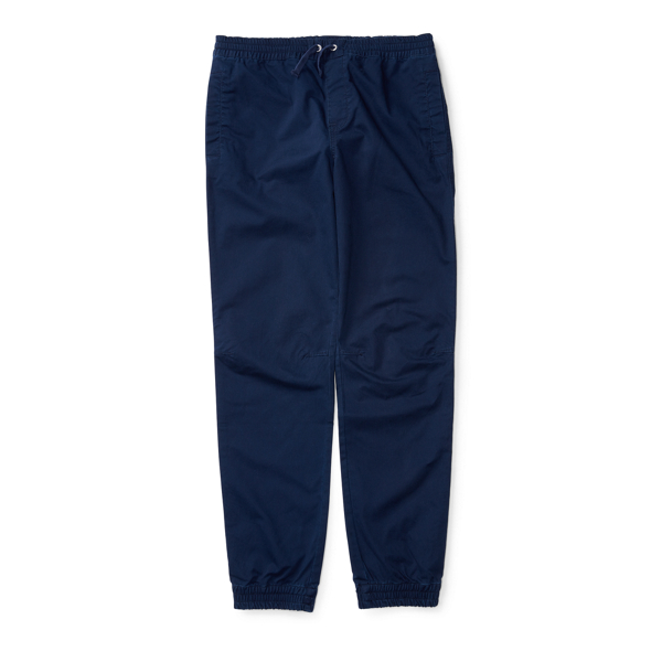 True Navy Cotton Twill Jogger Boys 2-7 1