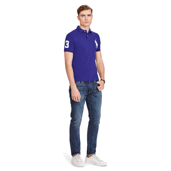 Royal Marine Slim Fit Mesh Polo Shirt Polo Ralph Lauren 2